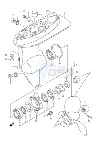 DF 6 drawing Gear Case