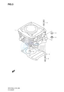 DR-Z125 EU drawing CYLINDER