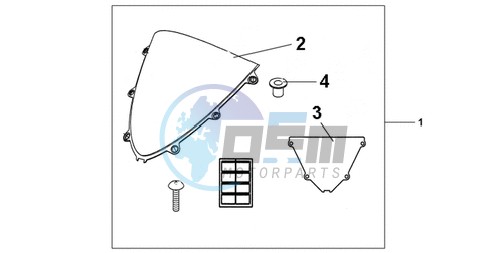 HIGH WIND SCREEN