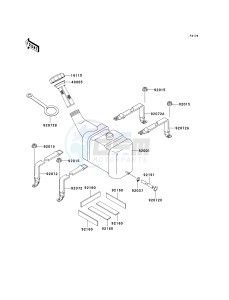 JT 900 E [900 STX] (E6F) E6F drawing OIL TANK