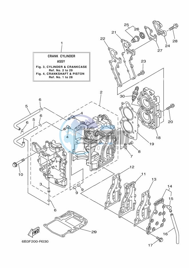 CYLINDER--CRANKCASE