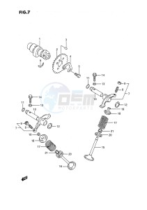 LT-F160 (P3) drawing CAM SHAFT - VALVE