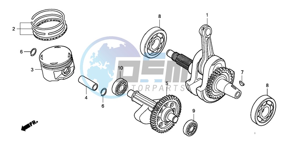 CRANKSHAFT/PISTON