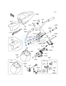 JET_SKI_ULTRA_LX JT1500KFF EU drawing Handlebar