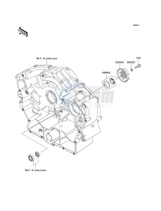 VN 900 C [VULCAN 900 CUSTOM] (7F-9FA) C9FA drawing WATER PUMP