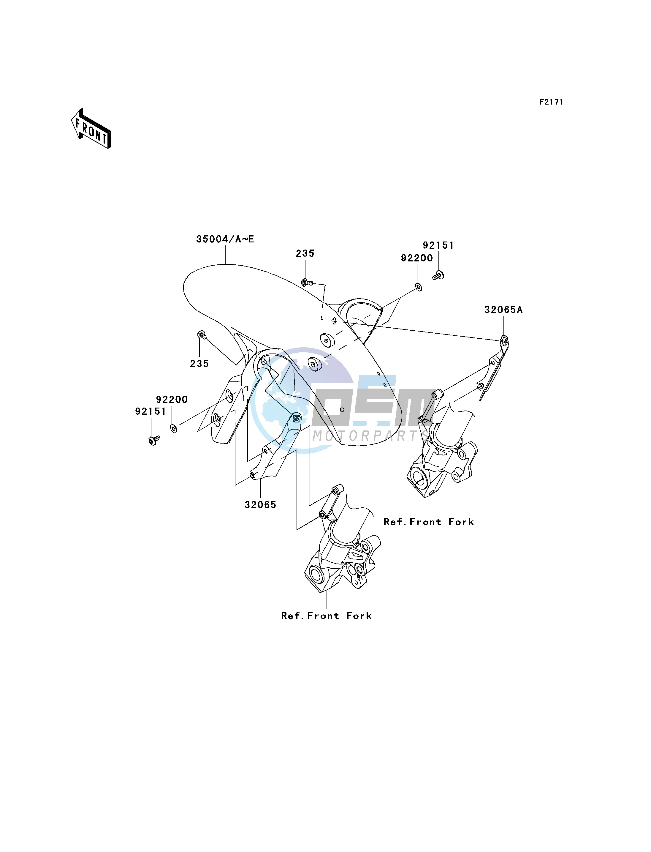 FRONT FENDER-- S- -