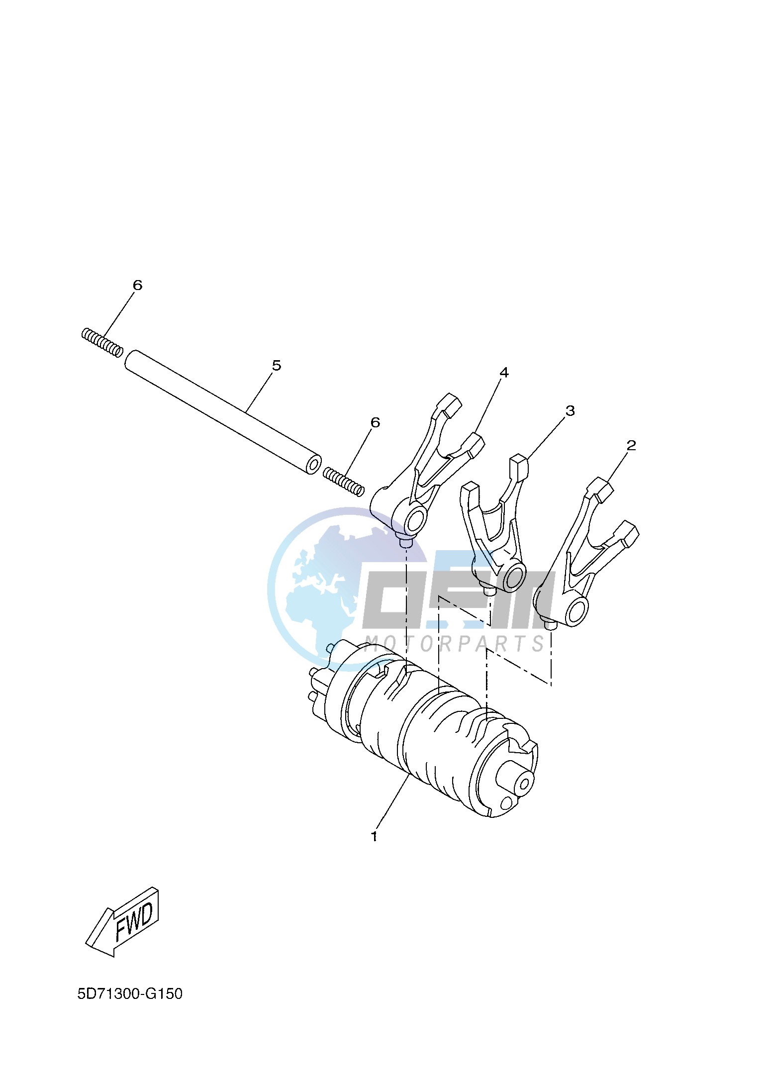 SHIFT CAM & FORK