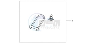 CBR1000RA9 ED / ABS REP drawing U-LOCK