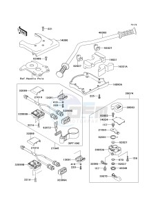 JS 750 B [750 SXI] (B1-B3 B3 CAN ONLY) [750 SXI] drawing HANDLEBAR-- JS750-B1- -