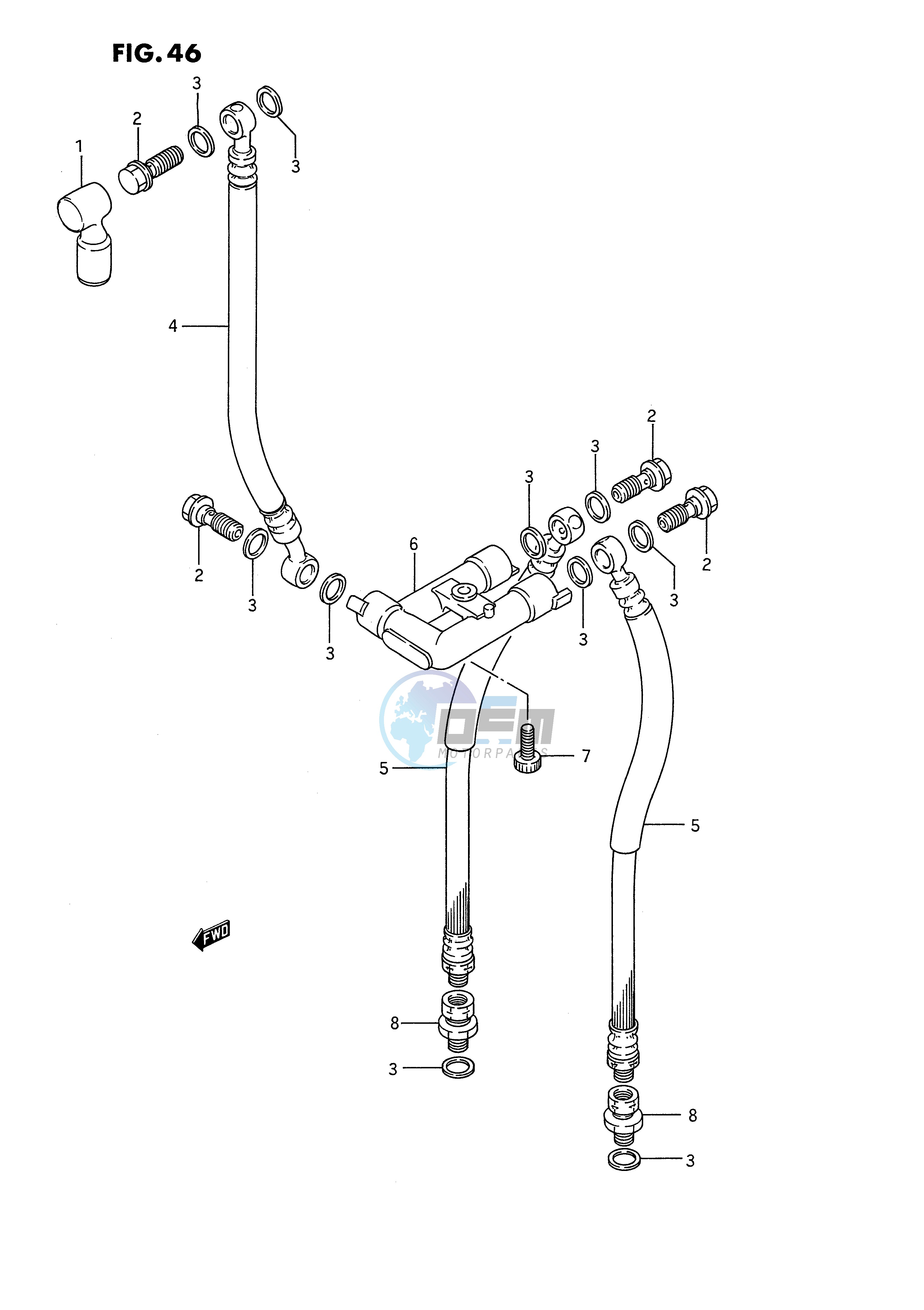 FRONT BRAKE HOSE