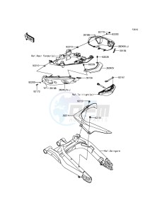 ER-6F EX650EGF XX (EU ME A(FRICA) drawing Side Covers/Chain Cover