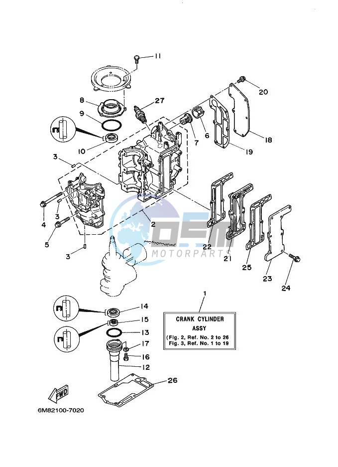 CYLINDER--CRANKCASE