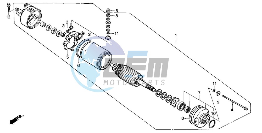 STARTING MOTOR