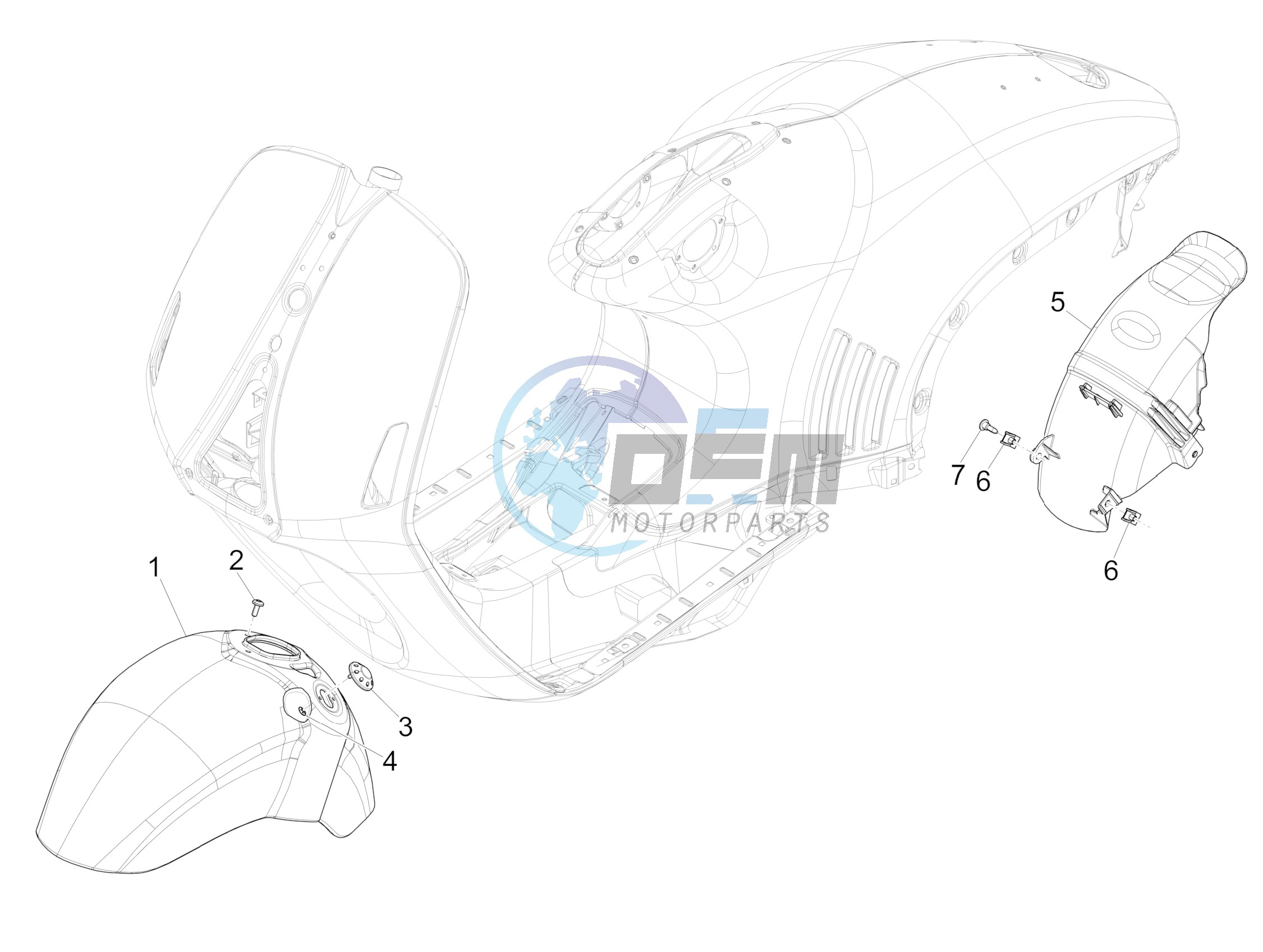 Wheel housing - Mudguard