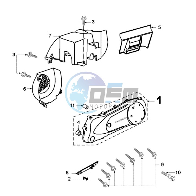 CRANKCASE COVER