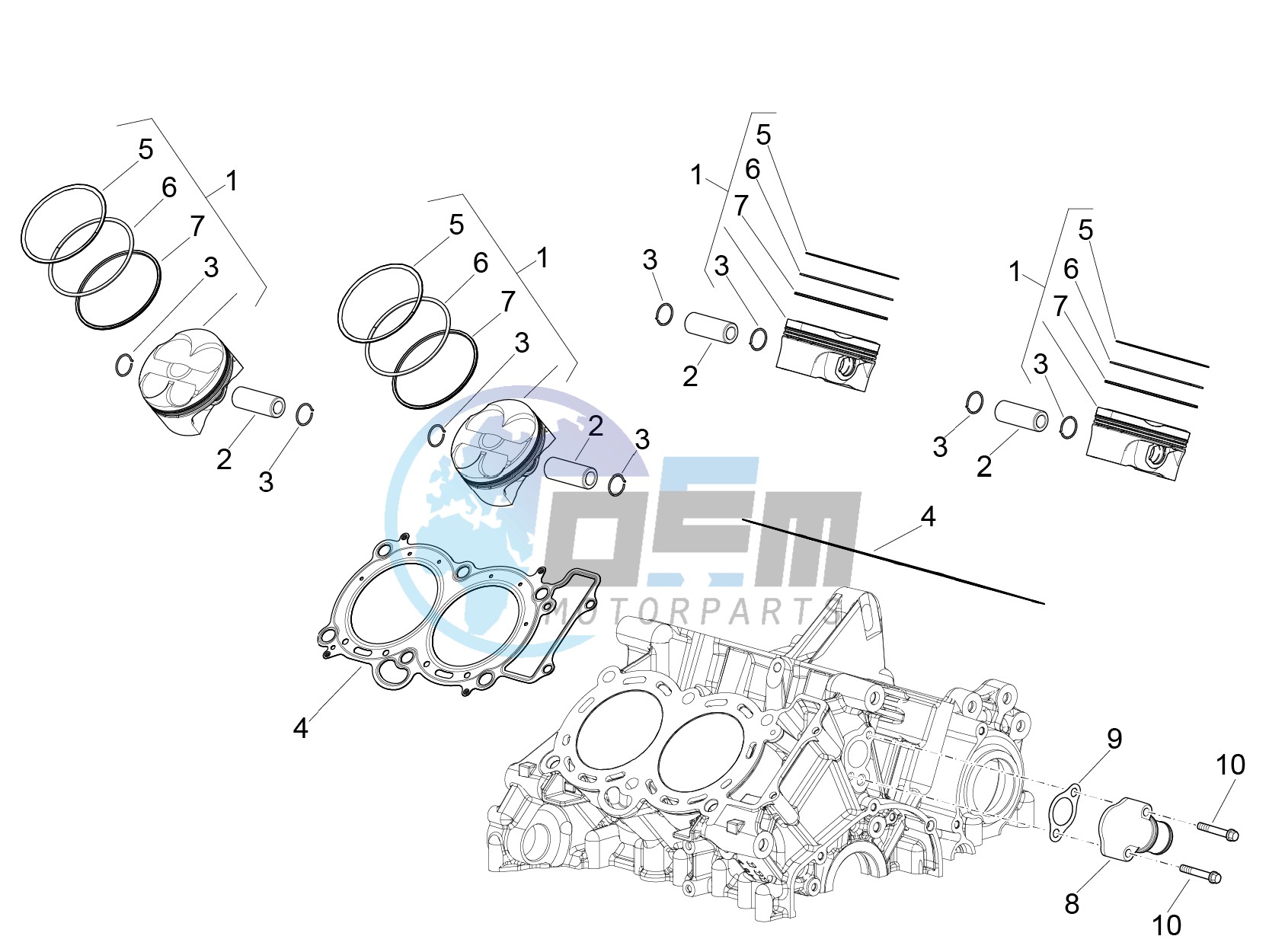 Cylinder - Piston