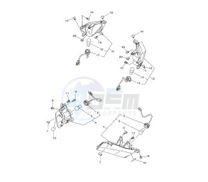 XP T-MAX 530 drawing FLASHER LIGHT