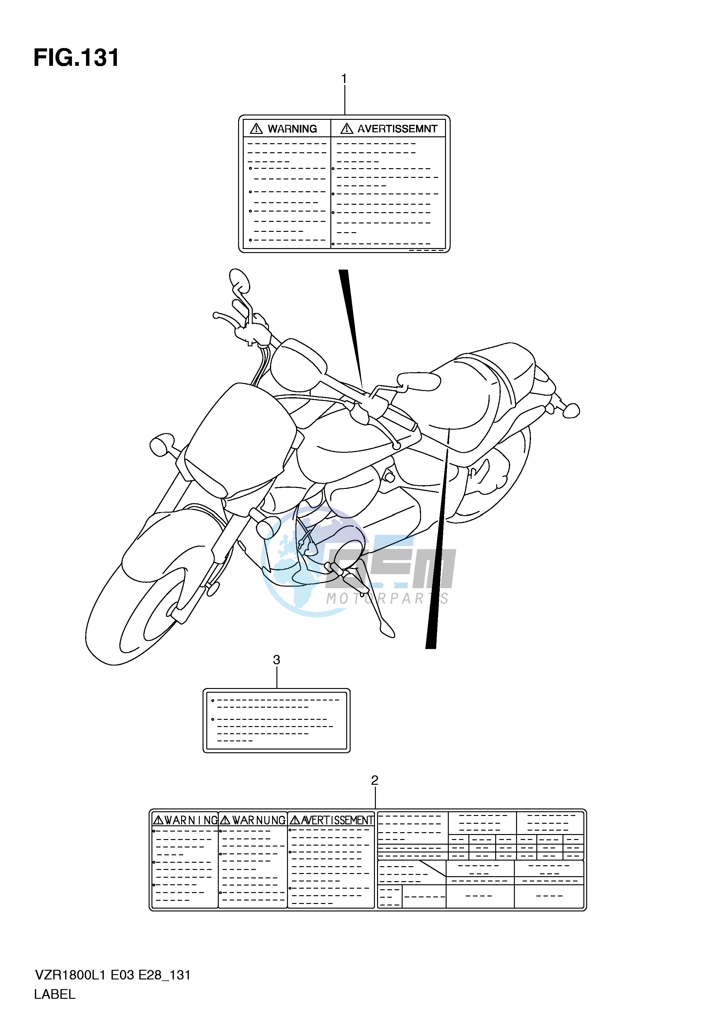 LABEL (VZR1800ZL1 E28)
