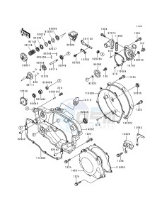 KX 250 K [KX250] (K3) [KX250] drawing ENGINE COVER-- S- -