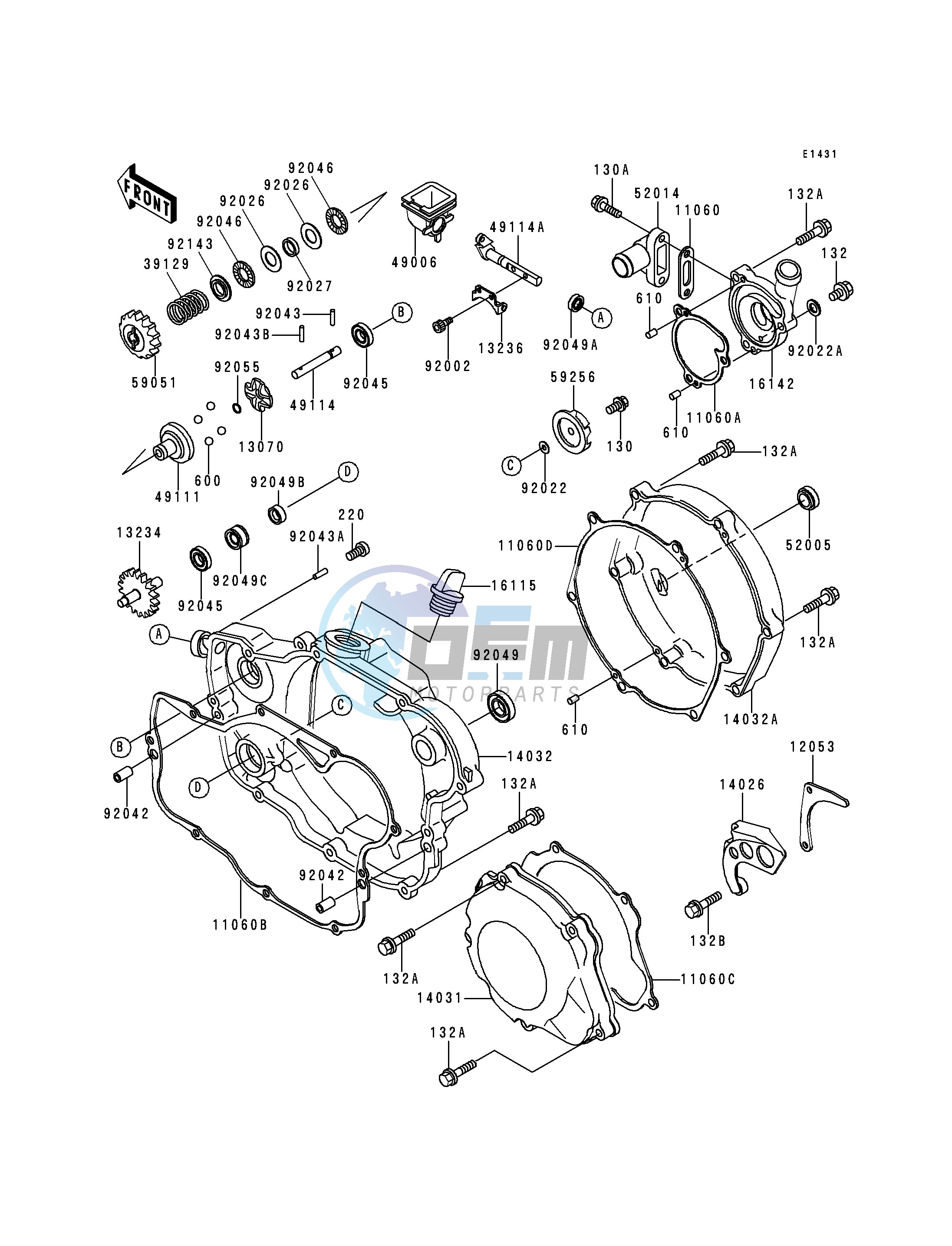 ENGINE COVER-- S- -