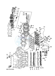 Z175TXRD drawing CYLINDER--CRANKCASE-2