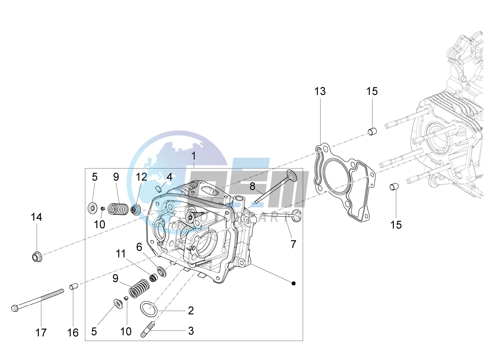 Head unit - Valve