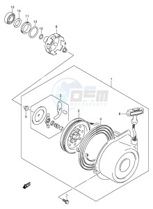 LT-F500F (P24) drawing RECOIL STARTER