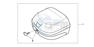 SFX50 drawing TOP BOX 26L