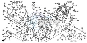 ST1300A9 Korea - (KO / ABS MME) drawing FRAME BODY