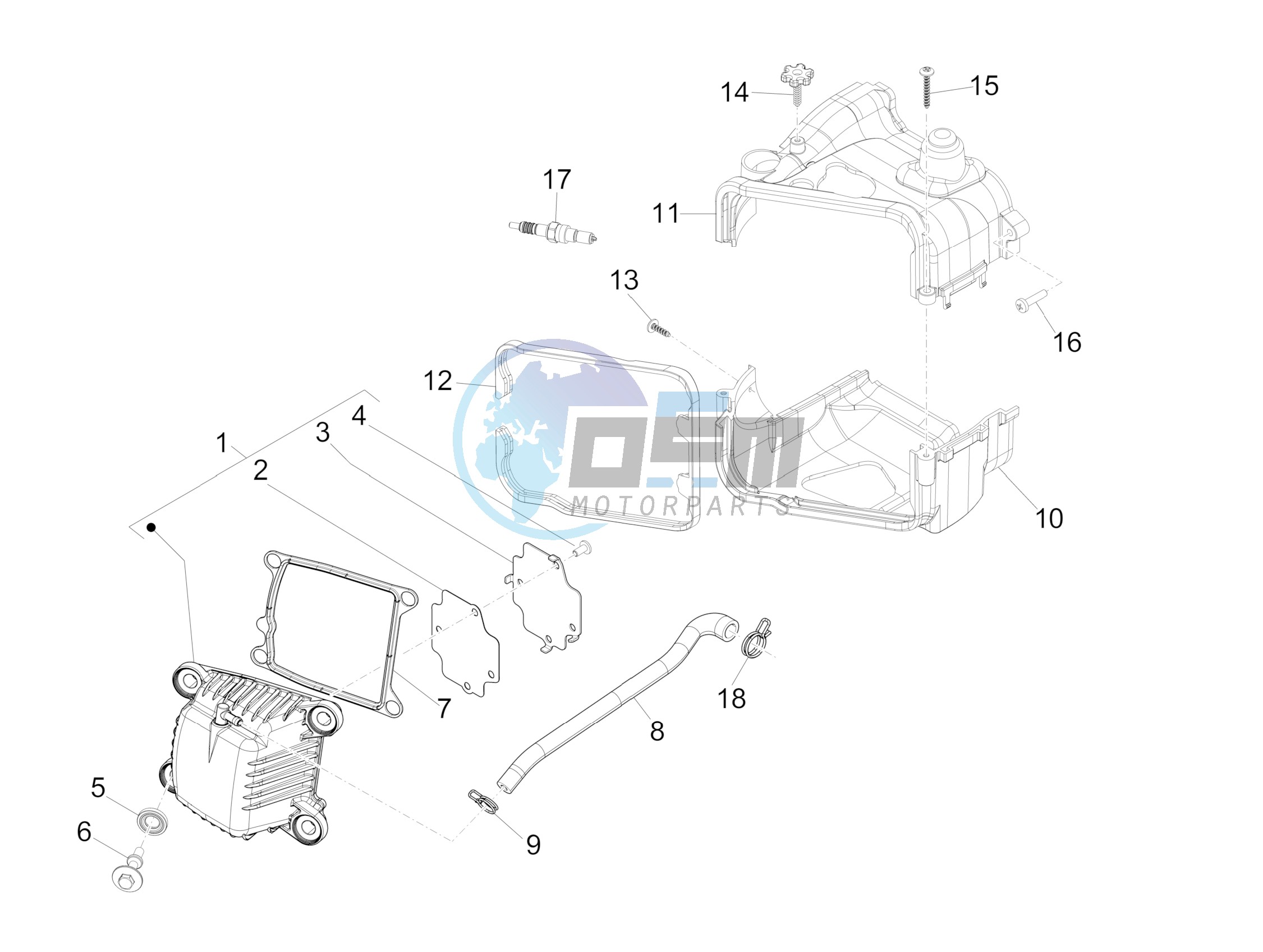 Cylinder head cover