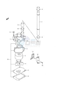 DF 225 drawing Water Pump