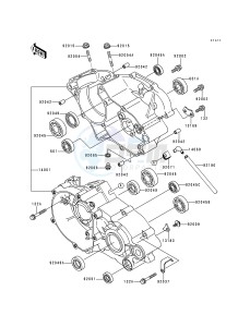 KX 80 R T [KX80] (R2-T3 BIG WHEEL) [KX 80 BIG WHEEL] drawing CRANKCASE