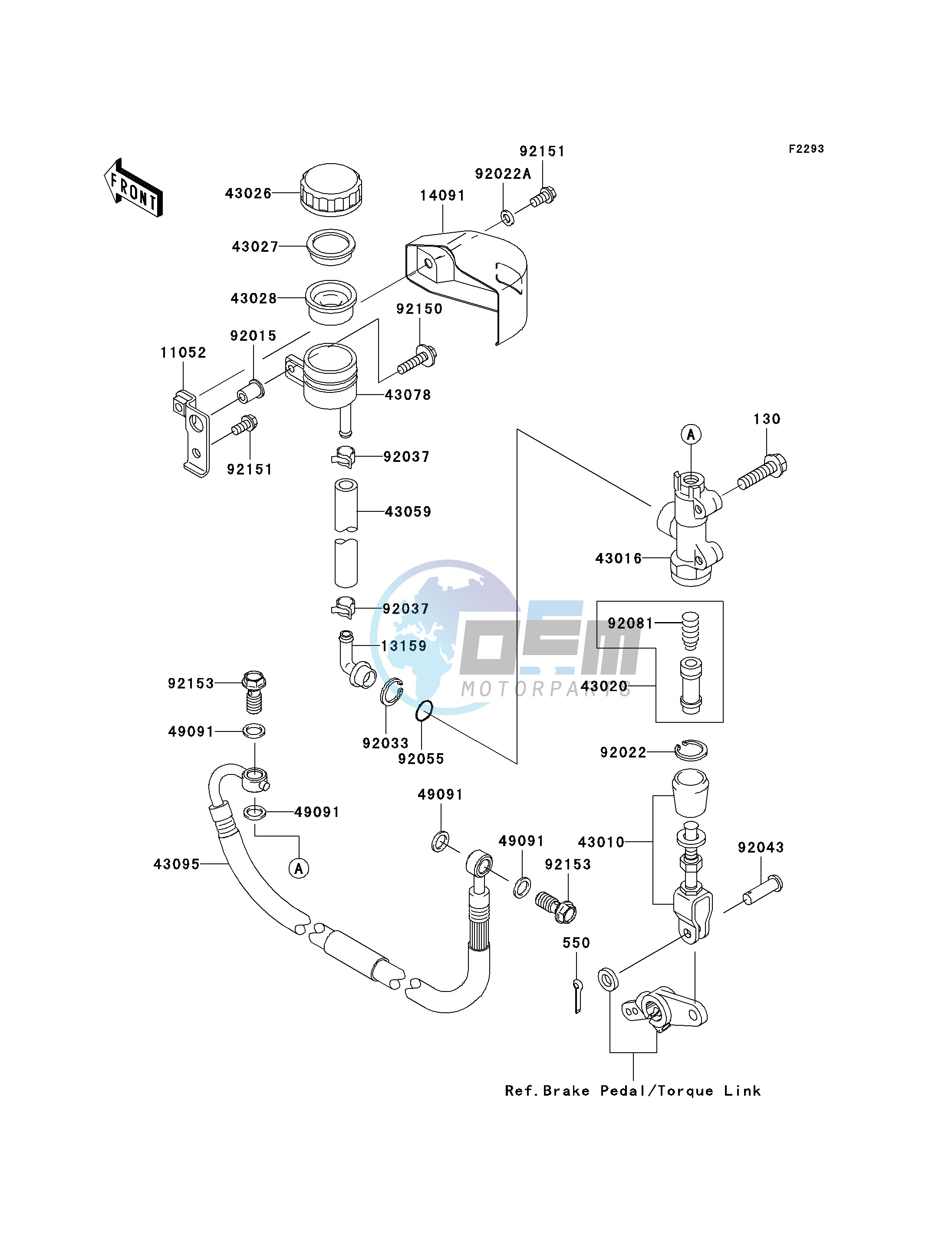 REAR MASTER CYLINDER