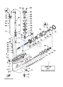 70BEDOL drawing LOWER-CASING-x-DRIVE-2