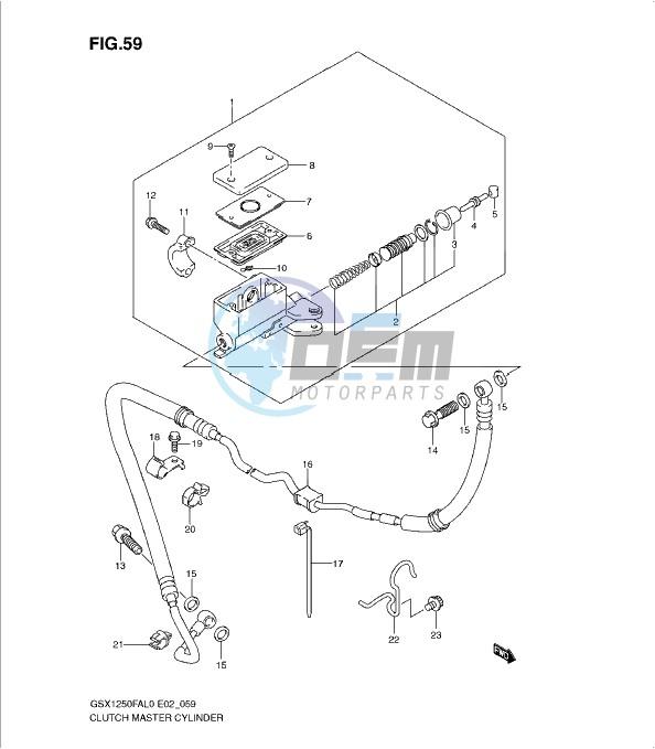 CLUTCH MASTER CYLINDER