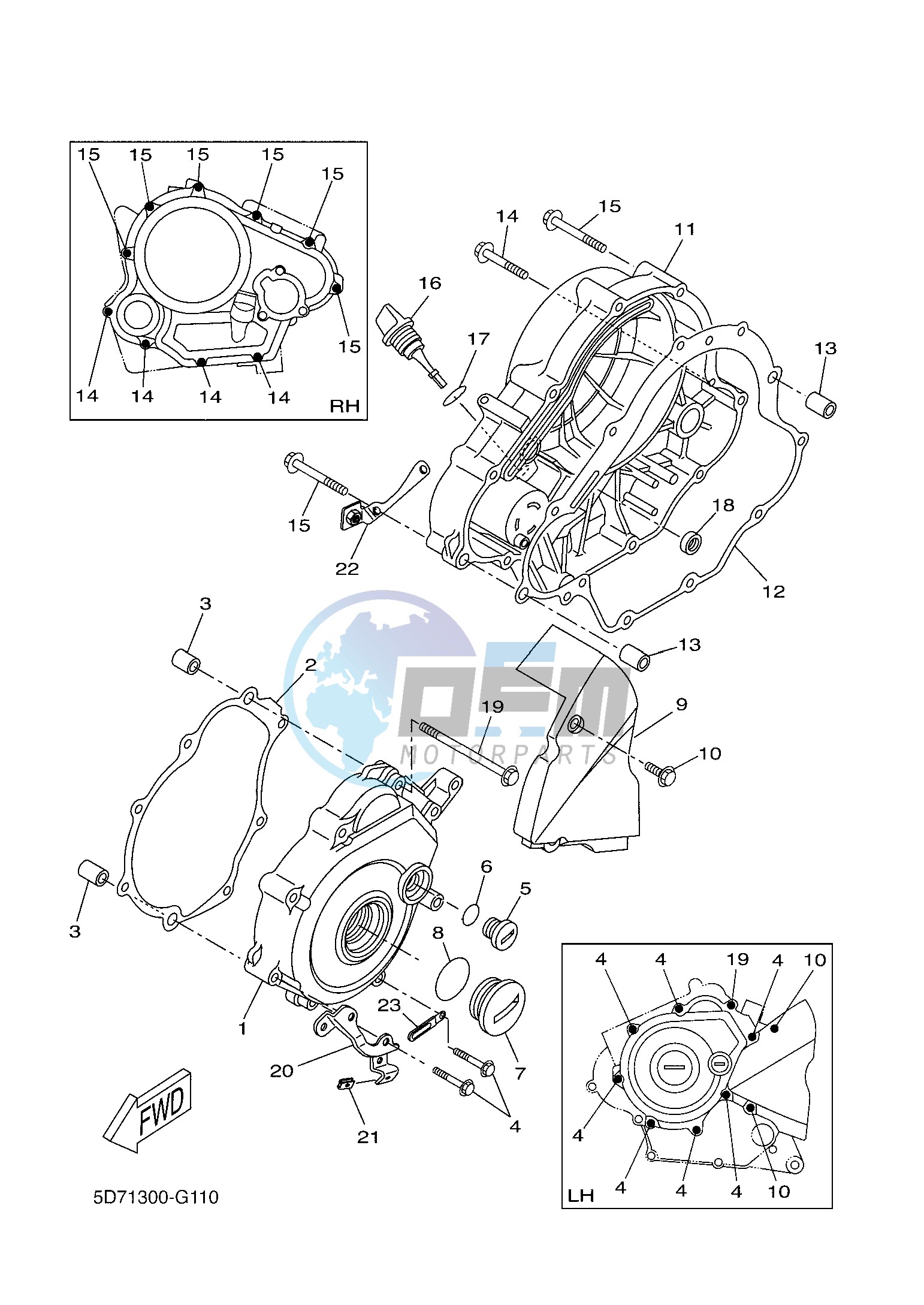 CRANKCASE COVER 1