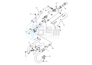 ATV 400 drawing EXHAUST