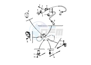 XVS A DRAG STAR CLASSIC 1100 drawing ELECTRICAL DEVICES