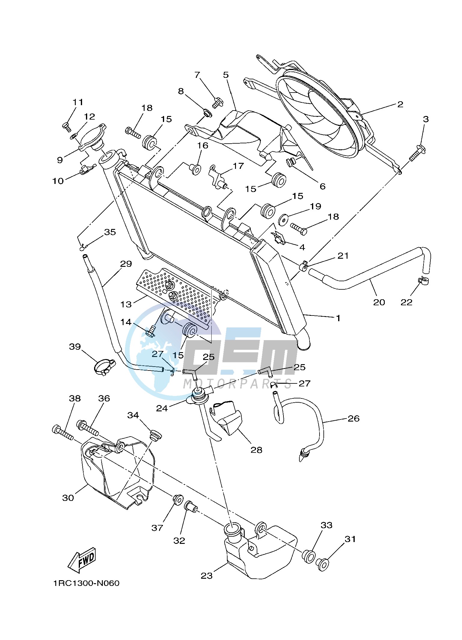 RADIATOR & HOSE