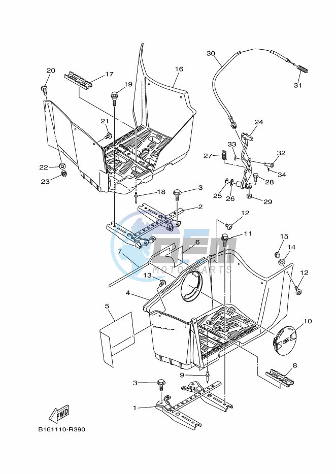 STAND & FOOTREST