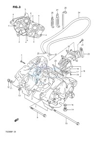 TS200R (E4) drawing CRANKCASE