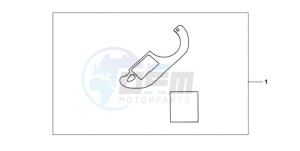 XL700V9 UK - (E / MKH SPC) drawing METER PANEL