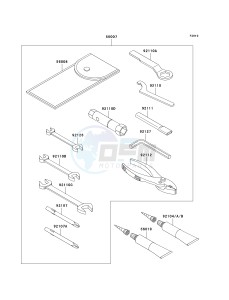 BN 125 A [ELIMINATOR 125] (A6F-A9F) A6F drawing OWNERS TOOLS