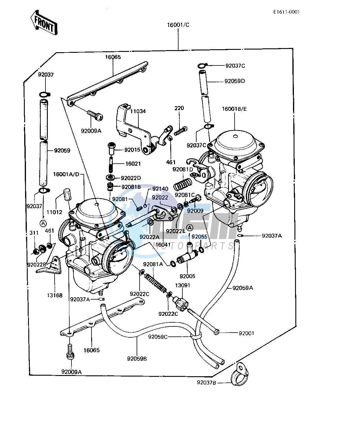 CARBURETOR ASSY -- 81-83 A2_A3_A4- -