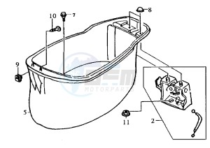 CINDERELLA - 100 cc drawing HELMET BOX