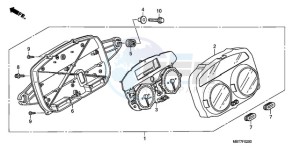 XL1000V9 F / CMF drawing METER