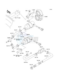 ZX 1200 C [NINJA ZZR 1200] (C1-C4) [NINJA ZZR 1200] drawing FUEL PUMP