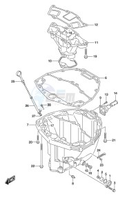 DF 250 drawing Oil Pan