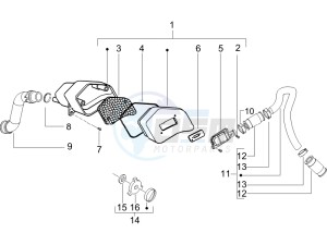 Stalker 50 Special Edition drawing Secondairy air box