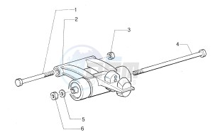 Zip & Zip 100 drawing Swing arm